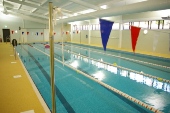 
       The new 25 x 8m wide swimming pool.